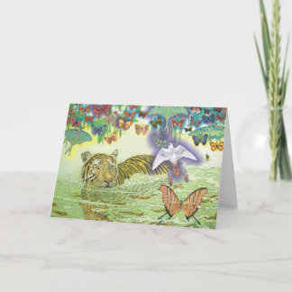 De Festividades Cartão do feriado da paz