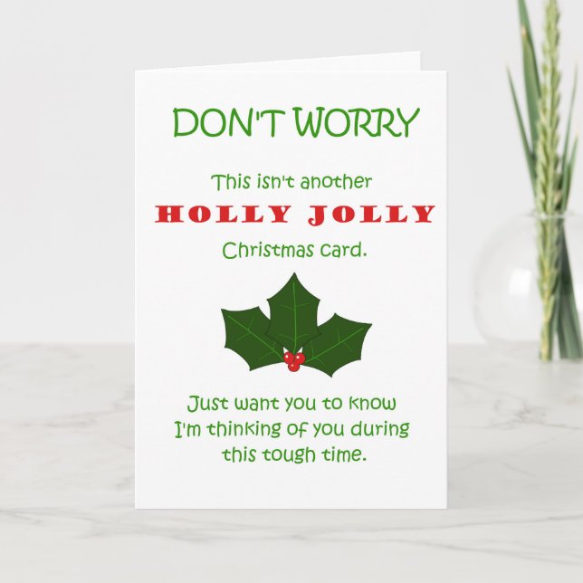 De Festividades Cartão do feriado do Natal (Frente)