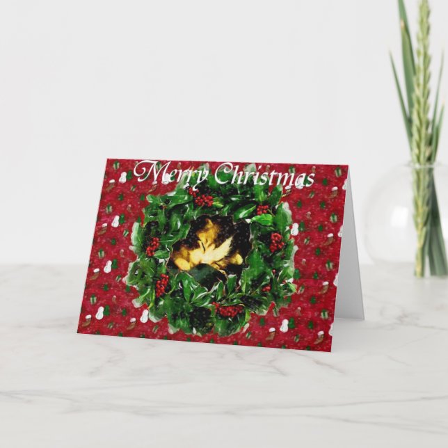 De Festividades Cartão do Natal (Frente)