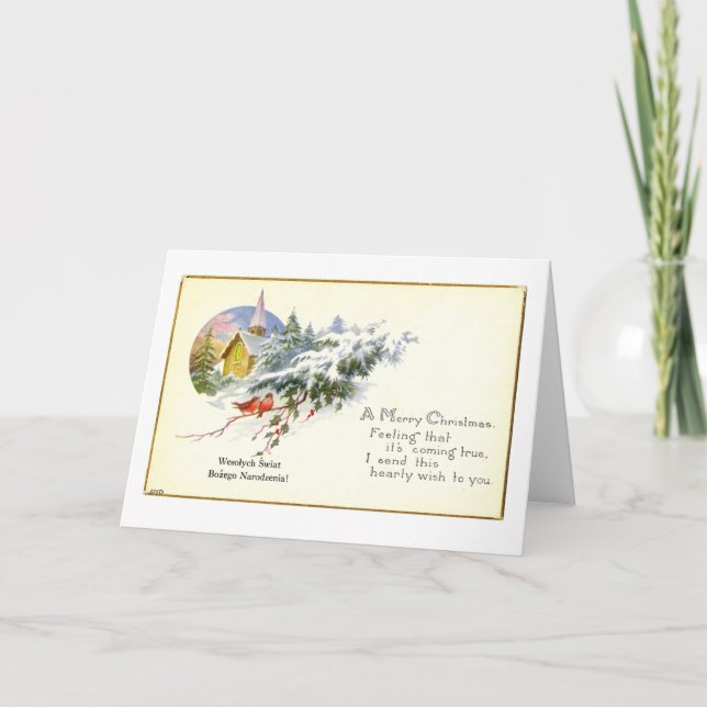 De Festividades Cartão do Natal (CA 1920) (Frente)