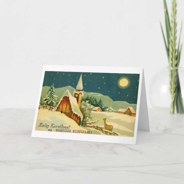 De Festividades Cartão do Natal (CA 1940) (Frente)