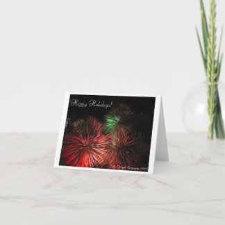De Festividades Cartão do Natal ou do feriado - design 3 das luzes