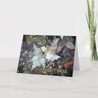 De Festividades Cartão do ornamento dos cumprimentos da estação