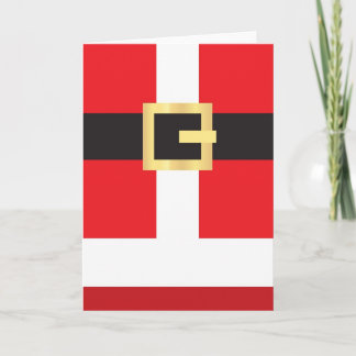 De Festividades cartão do papai noel