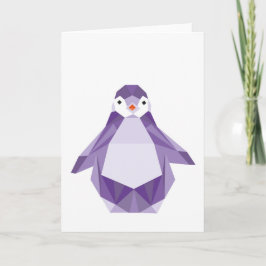 De Festividades Cartão do pinguim