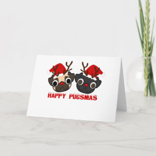 De Festividades Cartão do Pug