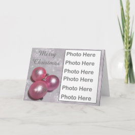 De Festividades Cartão do quadro da foto do Natal