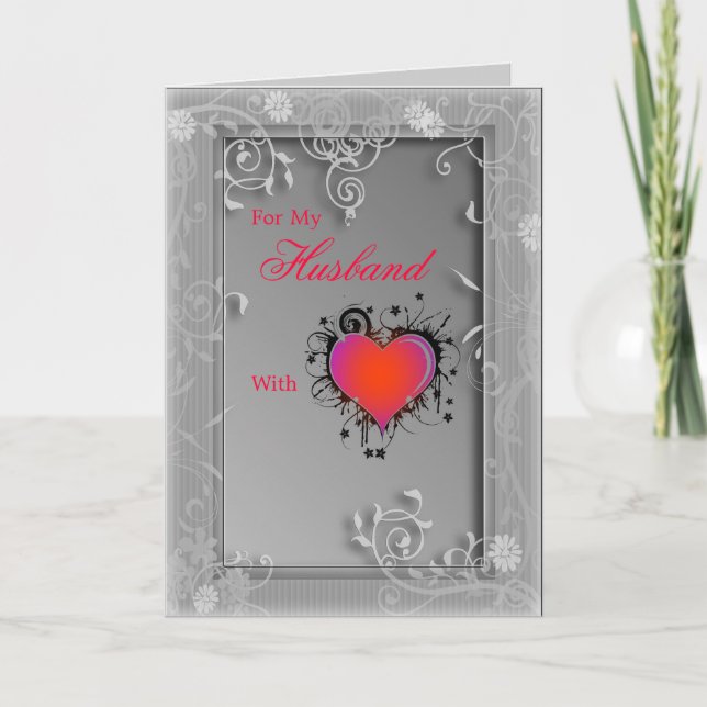 De Festividades Cartão dos namorados do coração (Frente)