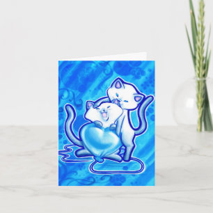 De Festividades Cartão dos namorados do ponto azul