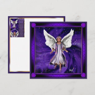 De Festividades Cartão em branco Purple Soul