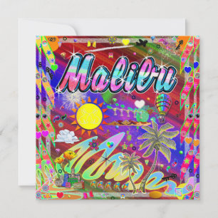 De Festividades Cartão Era Nu Malibu