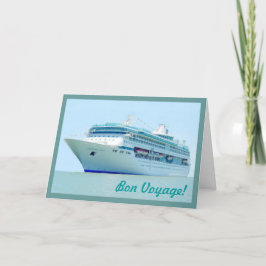 De Festividades Cartão esplêndido do bon voyage da navigação