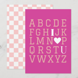 De Festividades cartão eu amo você | cartão do dia dos namorados