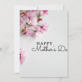 De Festividades Cartão Feliz Dia das Mães - Flores Silvestres Botâ