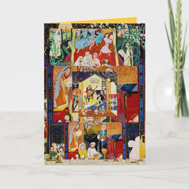 DE FESTIVIDADES CARTÃO FELIZ DO PASSOVER (Frente)