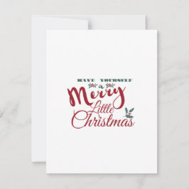 De Festividades Cartão Feliz Natalzinho