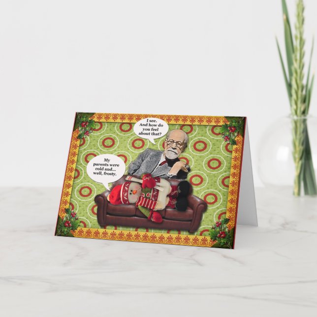 De Festividades Cartão Freud (Frente)