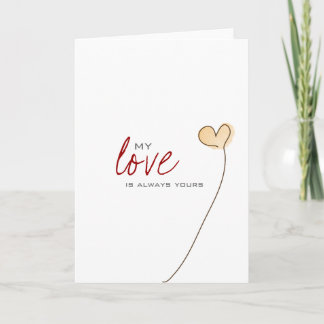 De Festividades Cartão gretting do amor