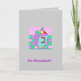 De Festividades Cartão Hanukkah: "Dreidel"
