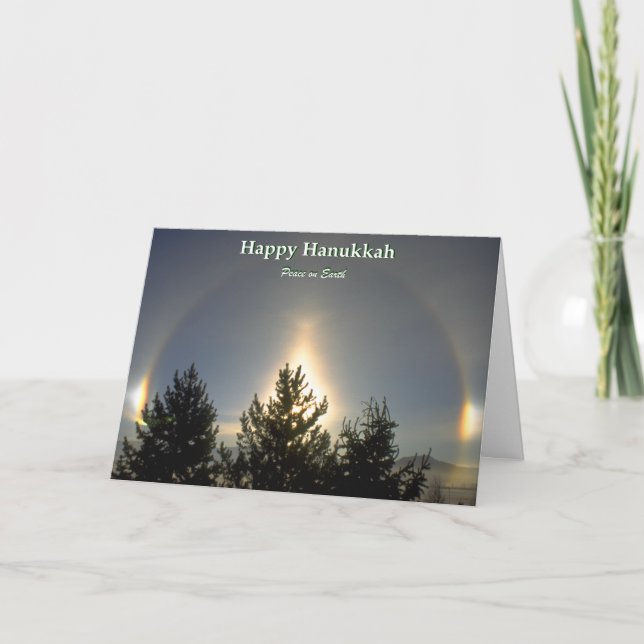 De Festividades Cartão Hanukkah nº 5 (Frente)