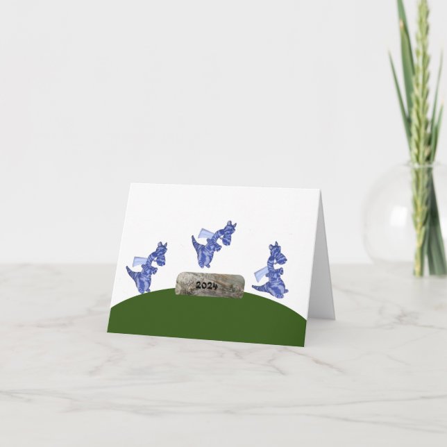 De Festividades Cartão - Humor Salto Ano 2024 (Frente)