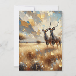 De Festividades Cartão Impressionista Nyala Art