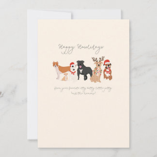 De Festividades Cartão Itty Bitty Pitty