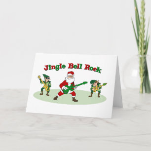 De Festividades cartão Jingle Bell Rock