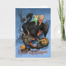 De Festividades Cartão Krampus