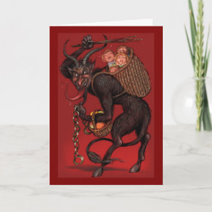 De Festividades Cartão Krampus