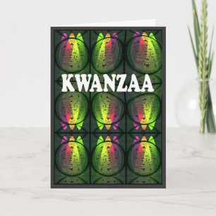 De Festividades cartão Kwanzaa