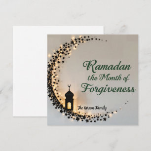 De Festividades Cartão Muçulmano Feliz Ramadan Mubarak Ramadan Kar