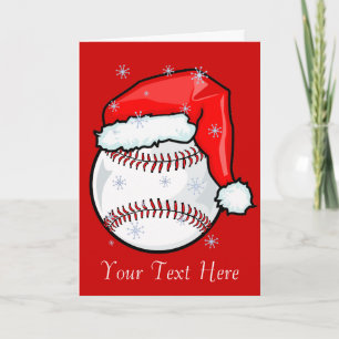 De Festividades Cartão - Natal do basebol