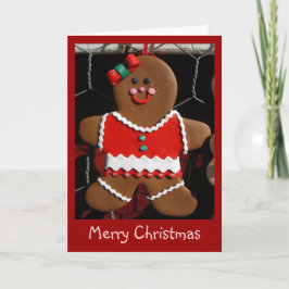 De Festividades cartão - pão-de-espécie do Feliz Natal