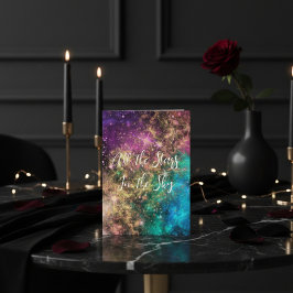 De Festividades Cartão Personalizado do Dia dos Namorados Estrelas