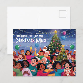 De Festividades Cartão postal