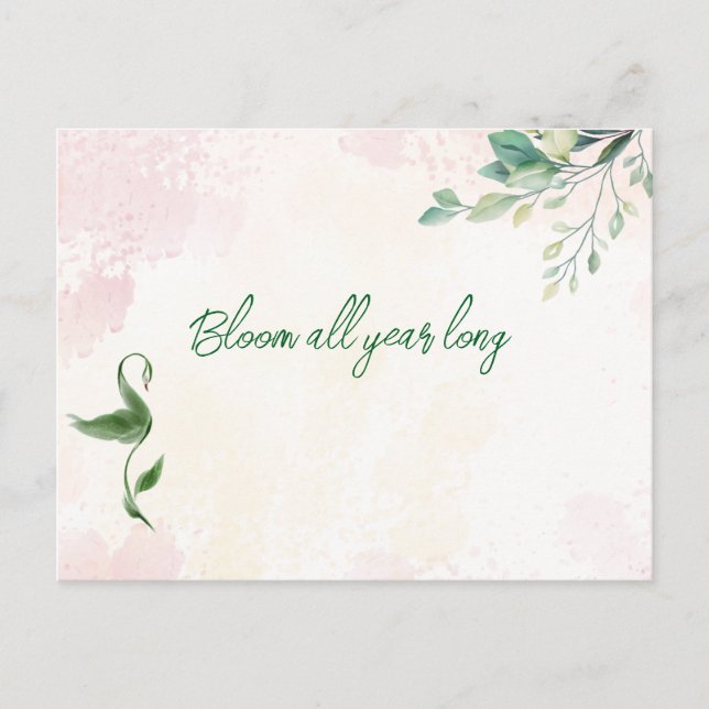 De Festividades Cartão postal (Frente)