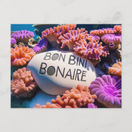 De Festividades cartão postal bem-vindo bonaire