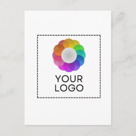De Festividades Cartão postal com logotipo personalizado, quantida