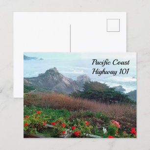De Festividades Cartão postal da Costa do Pacífico 101 Califórnia