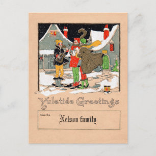 De Festividades Cartão postal Deco-yuletide Natal