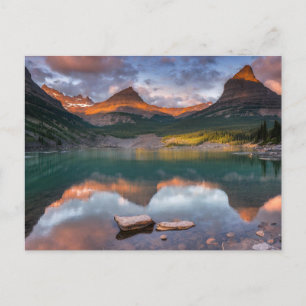 De Festividades Cartão postal do Glacier National Park USA (geleir