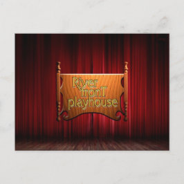 De Festividades Cartão postal do logotipo do rico