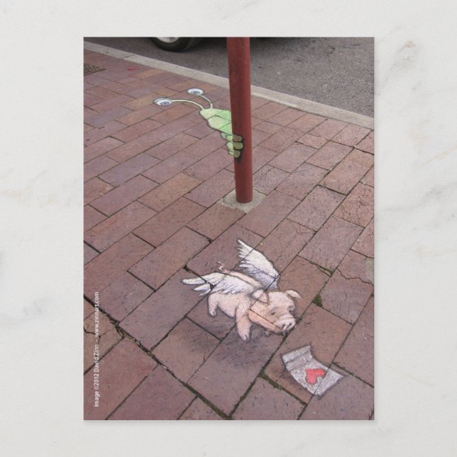 De Festividades cartão postal do namorados secreto (Frente)