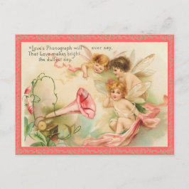 De Festividades Cartão postal do Namorados Vintage