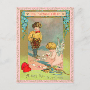 De Festividades Cartão postal do Namorados Vintage