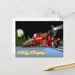 De Festividades Cartão postal Expresso Snta