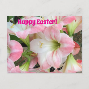 De Festividades Cartão postal “Feliz Páscoa” da Pink Lily