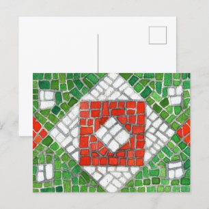 De Festividades Cartão postal HOLIDAY MOSAIC