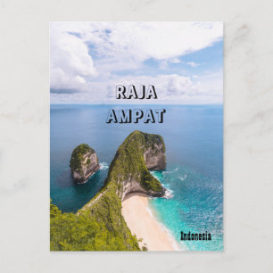De Festividades Cartão postal Ilhas Raja Ampat, Indonésia